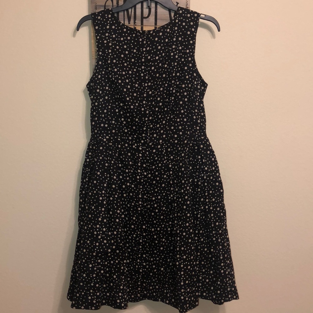 Black Spotted Dress